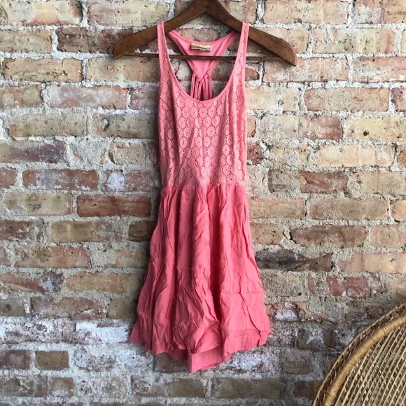 princess vera wang | Dresses | Coral Lace Sleeveless Dress Princess By Vera  Wang | Poshmark